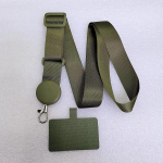 Reguleeritav telefonirihm Crossbody kaelapael mobiiltelefoni jaoks eemaldatav kaelakee, mis ripub laia k&ouml;iega plaastri n&ouml;&ouml;r nailonist telefoni rihmad