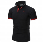 Meeste S Stand Collar Cotton T s&auml;rk Camisa Polo s&auml;rgid XL