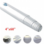 4x60-tolline kilekleebis DIY h&otilde;bedane autokleebised Autopeegel, kroomh&otilde;be