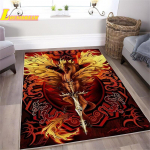 Dragon Carpet Dragon-X elutuba magamistoa dekoratiivala vaip Anime vaip lastele m&auml;ngumatt fotograafia rekvisiidid s&uuml;nnip&auml;evakingitused 40x60cm