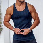 Summer Men Vest Gym Top varrukateta s&auml;rk Fitness Spordivest L