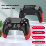 VAORLO Bluetoothi ​​juhtmevaba m&auml;ngukontroller PS4 Slim/Pro Dual Vibration Gamepad PC juhtkangile kuueteljelise g&uuml;roskoopiga Switchi/PC/Androidi jaoks