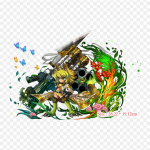 Brave Frontier Bestie Brave Frontier Triikraud soojus&uuml;lekandel tr&uuml;kkimisel Vin&uuml;&uuml;lplaastrid Kleebis riietele Ise ise teha aplikatsioonid pestavad plaastrid