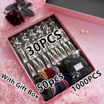 1080 TK karbis h&otilde;betatud juukseklamber naistele t&uuml;drukutele, geomeetria juuste aksessuaaride komplekt kummipaelaga elastsed juuksesidemed uus juuksen&otilde;el