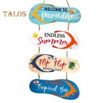 Puidust rannakaunistus Rippuv kodukaunistus L&otilde;&otilde;gastav &otilde;hkkond Loominguline aed Seinale pl&auml;tud Ripats Majapidamistarbed mitmev&auml;rviline