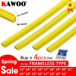 2tk autopuhasti hari silikageelist silikoonist t&auml;iteribad raamita klaasipuhastitele 6mm 2pcs 12 inch 300mm