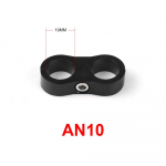 AN4 AN6 AN8 AN10 AN12 punutud kummist voolikuliini klamber alumiiniumist anodeeritud liini eraldaja eraldaja jagaja klambrikomplekt must sinine AN10