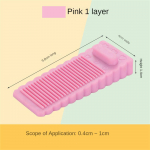 Ohutus silikoonist ukse peatamise t&otilde;kked plokk kiiluga ukset&otilde;kked ukse kork Kodukontori uks tagumine fiksaator Kokkup&otilde;rkevastane peatus Pink 1.4CM