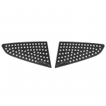 Metallist auto tagaakna dekoratiivsed kattekleebised, mis sobivad Ford Mustang 2015 Up alumiiniumsulamist v&auml;listarvikutele must