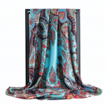 Kvaliteetsed luksuslikud siidist sallid peapael Sallid kaelasall naistele kett siidist sall naiste dekoratiivne sall 90*90cm kollane