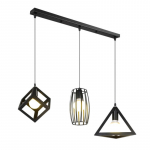 Restoran l&uuml;hter Skandinaavia rauast kolmepealine pika ribaga valgus Lihtne loominguline isikup&auml;ra baarilett S&ouml;&ouml;gitoa laualambid ja laternad