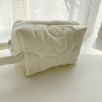 Lihtne lilleline pliiatsi&uuml;mbris Armas lillemustriline pliiatsikott Pehme suure mahutavusega kirjatarvete/meigipintsli hoiukott &Otilde;pilane roosa