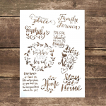 A4-suuruses dekoratiivsed korduvkasutatavad pere&scaron;abloonide &scaron;abloonide maalimise &scaron;abloonid isetegemiseks k&auml;sit&ouml;&ouml;ks Scrabooking maalimiseks puidule, l&otilde;uendile, p&otilde;randale, seinale ja plaatidele