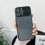 Luksuslik Glitter suure akna objektiivi kaitsev telefoni&uuml;mbris iPhone 15 Pro 15 Plus 15 14 13 12 Pro Max 11 p&otilde;rutuskindel galvaniseeritud TPU tagakaas For iPhone 7 Plus must