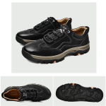 V&auml;limatkajalatsid Meeste vabaaja nahast kingad 39 must