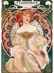 Vintage juugend Alphonse Mucha plakatid Prindid l&otilde;uendimaalid Abstraktne naine seinakunsti pilt elutoa kodukaunistuseks 30x40cm No Frame