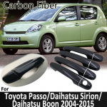 Must s&uuml;sinikkiud Toyota Passo Daihatsu Sirion Boon M300 M600 2004~2015 2012 2013 2015 Uksek&auml;epideme kate Auto B holder charger