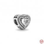 Uus 925 Sterling Silver Fit Fasion Originaalne K&auml;ev&otilde;ru L&auml;ikivad Helmed Pere ripats Armastus S&uuml;da Amulett &Otilde;ed Rippuvad Amuletid Ehted