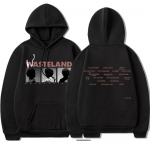 Brent Faiyazi 2022. aasta muusikaalbumi Wasteland Print dressipluus Suurem&otilde;&otilde;tmeline hip-hop t&auml;navar&otilde;ivad Unisexi fliisist soojahoidev pullover S
