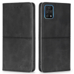 P&ouml;&ouml;ratav rahakoti&uuml;mbris Blackview A80 A70 A60 A100 A53 A55 Oscal C30 Pro Alcatel 1B 1L 1S TCL 305i Cubot P60 kate PU nahast kaardipesa &uuml;mbris kaitseraua jaoks Alcatel 1C 2019 must
