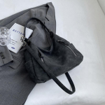 Yogodlns mattnahast naiste &otilde;lakott Suure mahutavusega talvereisi naiste k&auml;ekotid Crossbody kotid Br&auml;ndi disain Shopper Totes 31x11x24cm must