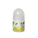 Dr Organic Teepuu Deodorant Rullik 50ml white