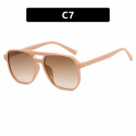 Trend Double Beam Square Frame p&auml;ikeseprillid Mood Retro p&auml;ikeseprillid P&auml;ikesevari UV-kaitse Naised Mehed Unisex peegeldusvastased prillid