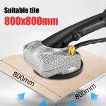 1000W vibraator plaatidele 80x80cm plaatimiskrohvimismasin plaatide paigaldamiseks 2x2500mAh akuga automaatne p&otilde;randavibraatori tasandus EU