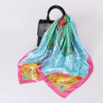 Kvaliteetsed luksuslikud siidist sallid peapael Sallid kaelasall naistele kett siidist sall naiste dekoratiivne sall 90cm