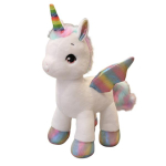 Unicorn nukk - laste pl&uuml;&uuml;sist unepadi hea kingitus. 40cm 60cm, VALGE, Populaarsed m&auml;nguasjad Korea lastele white