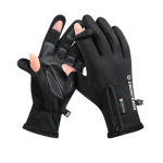 Talvised kindad soojas hoidmiseks, jooksmiseks, matkamiseks, kalastamiseks, tuulekindlad, libisemiskindlad, s&otilde;rmega puutetundlikud, soojad mehed ja naised L must