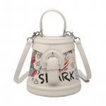 Kotid naistele 2023 Uus trendikas naiste kotid Mitmek&uuml;lgne mood Graffiti &auml;mbrikotid Kontrastv&auml;rvilised k&auml;ekotid &Otilde;lakotid Crossbody kotid one size