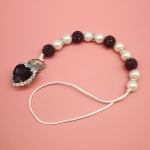 1-osaline imikute luti klambrikett, uus savist kristallist kukkumisvastane kett poisikese t&uuml;druku s&uuml;dame-nibuklambri kett beebiasjadele