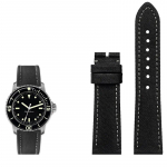 Baopo jaoks 50 s&uuml;lda 5000 5015 5200 veekindel nailonist l&otilde;uendist nahast kellarihma tarvikud 23mm randmepael keti k&auml;ev&otilde;ru blue no  23mm