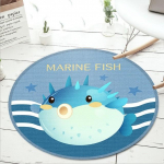 Armsad koomiksiloomad &uuml;mmargune vaip elutuba magamistoa vaip Lihtne pestav libisemiskindel matt Arvutitooli matt ala vaip 40cm