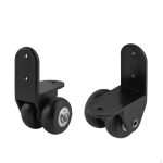 2 tk Asendusreisipagasi/k&auml;ru &uuml;mbris Universaalne vaigistusrattad, rull-laagrirattad