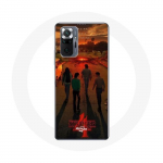 Coque pour Xiaomi Redmi Note 10 Pro Stranger Things Saison 4 Affiche Art Equipages de la Nouvelle Th&eacute;orie
