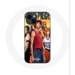 &Uuml;mbris iPhone 14 Anime One Piece Luffy plakatitegelaste kunsti 1. hooaja jaoks