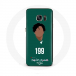 &Uuml;mbris Samsung Galaxy S7 Edge Squid Game Ali Abdul number 199 jaoks