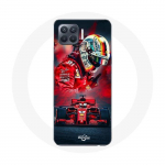 Korpus Oppo A93 vormel 1 Sebastian Vetteli F1 piloodile, punane