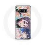 &Uuml;mbris Samsung Galaxy S8 Plus Tanjiro Inosuke ja Zenitsu Demon Slayer Kimetsu no Yaiba Manga jaoks