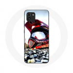 Coque pour Samsung Galaxy A03 Casque MotoCross
