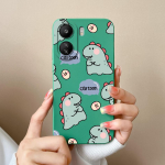 Xiaomi Redmi Note 13 Pro 13R 13C K60 Ultra K70 Pro K70E &uuml;mbrisele armsa dinosauruse k&otilde;rgekvaliteedilise matt vedela silikoonist tagakaane kaitsekesta kaitserauad Xiaomi Redmi 13R 5G