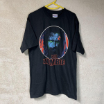 Vintage Y2K Rob Zombie must unisex T-s&auml;rk S
