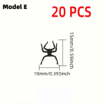 20 tk realistlik putukate kummijalad kunstlik maismaa lepatriinu mesilane mardikas s&auml;&auml;sed k&auml;rbse sidumismaterjal kalap&uuml;&uuml;gi peibutis&ouml;&ouml;t