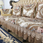 Kvaliteetne euroopa stiilis luksuslik diivanikate Four Seasons universaalne žakaarv&auml;rvi libisemiskate tugitoolir&auml;tikute m&ouml;&ouml;bli kate Seat cover-90x210cm