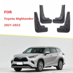 Auto poriklapid FOR Toyota Highlander XU70 porikaitse porilauad porilappide pritsmekaitse porikaitsmed tarvikud Auto Styline 4tk must