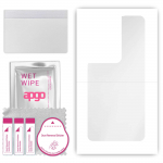 apgo Ultra Clear Protective Skin Sticker for the back compatible with Oppo Reno8 Pro+, Wrap Film, Hydrogel Film, Flexible, Soft TPU with positioning l