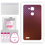apgo skin sticker film foil vinyl for the BACK compatible with Huawei Mate 7, scratch-resistant, easy to install - Carbon Chameleon CAKA5