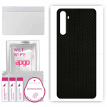 apgo Protective Skin Sticker for the back compatible with Realme Narzo, Wrap Film, Foil, Vinyl - Pattern Matrix